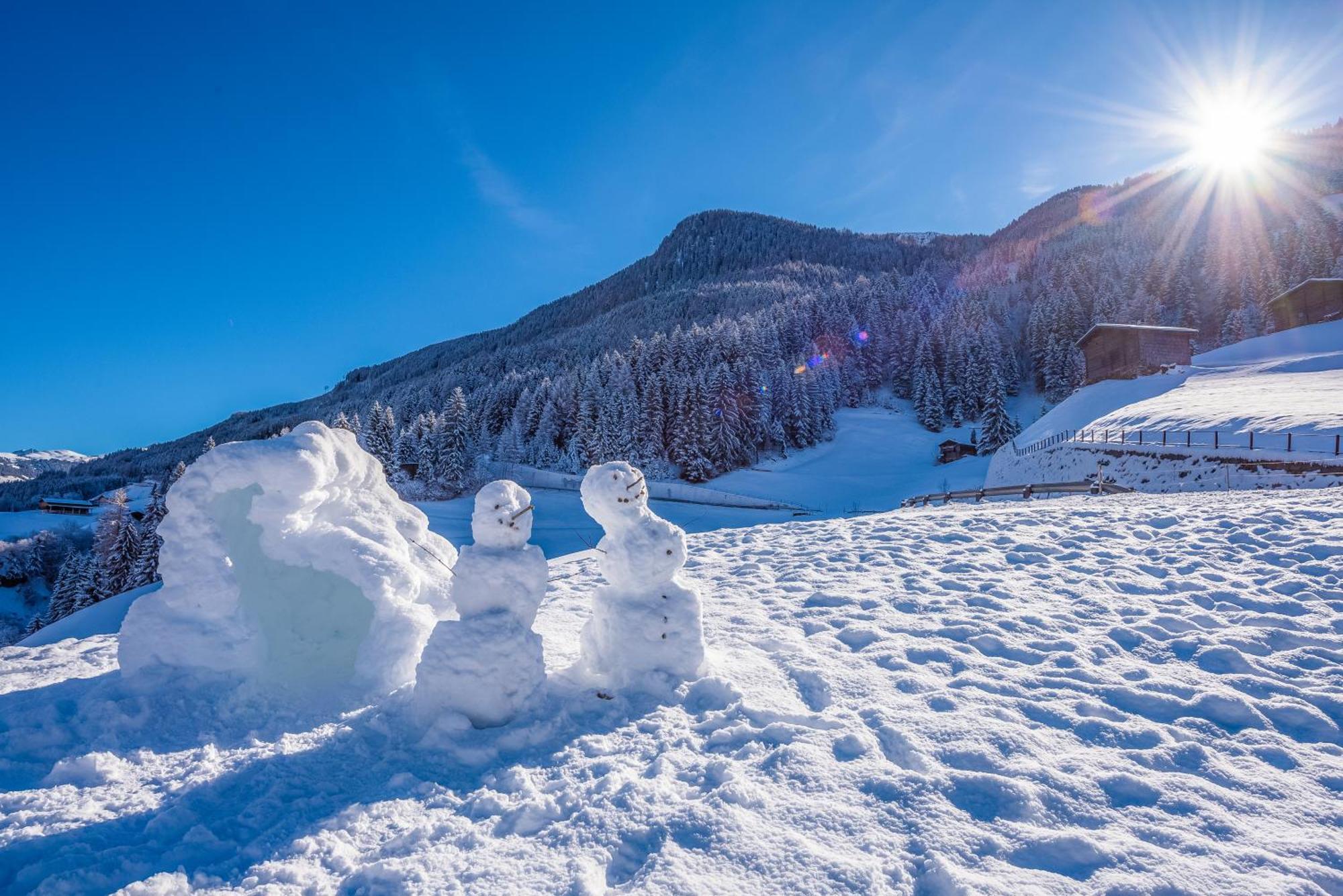 Ferienwohnung Ausblick Zillertal Hainzenberg Exterior foto
